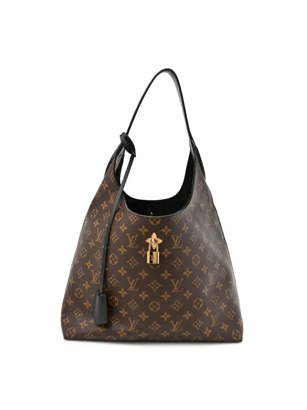 Louis Vuitton Flower Hobo Black #339566L14B